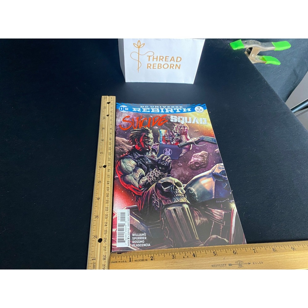 Suicide Squad Rebirth 6 Comic Book DC Universe 2017 V2 Issue 1 Williams Spurrier